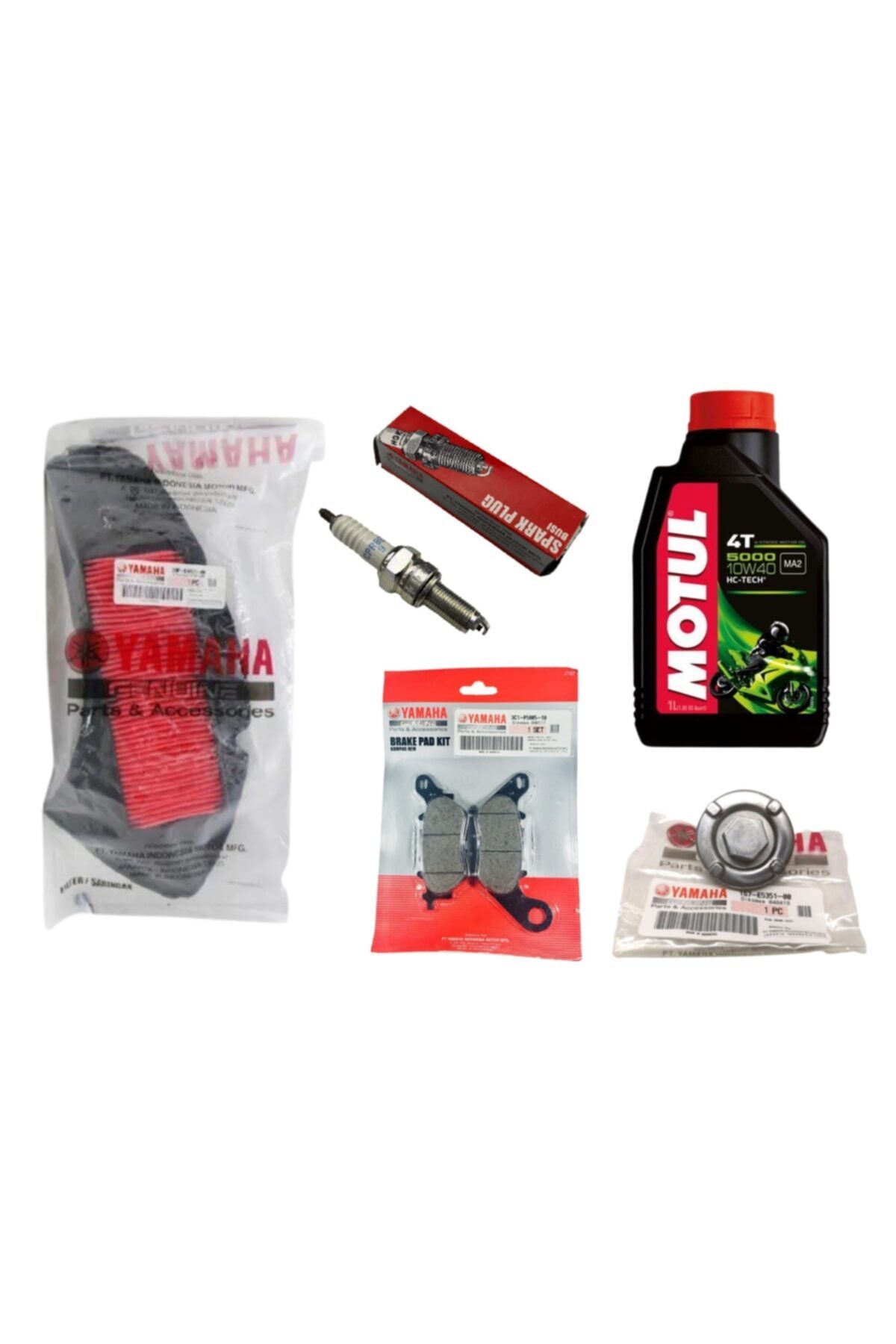 Yamaha Nmax 125-155 Uyumlu Bakım Seti Orjinal 5 Parça 2015-2020