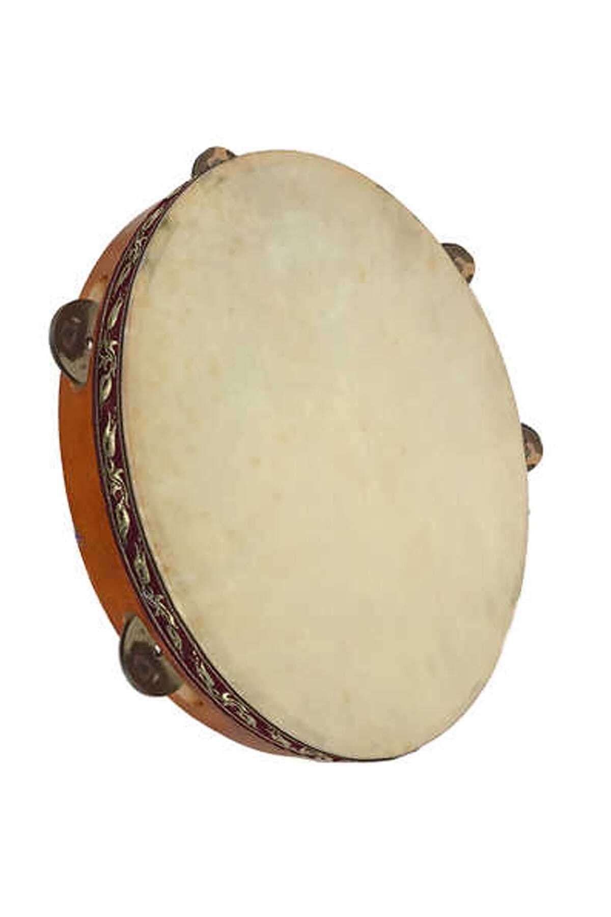 Beyaz Gelincik Tasarım Def Deriden 22 cm 1 Adet