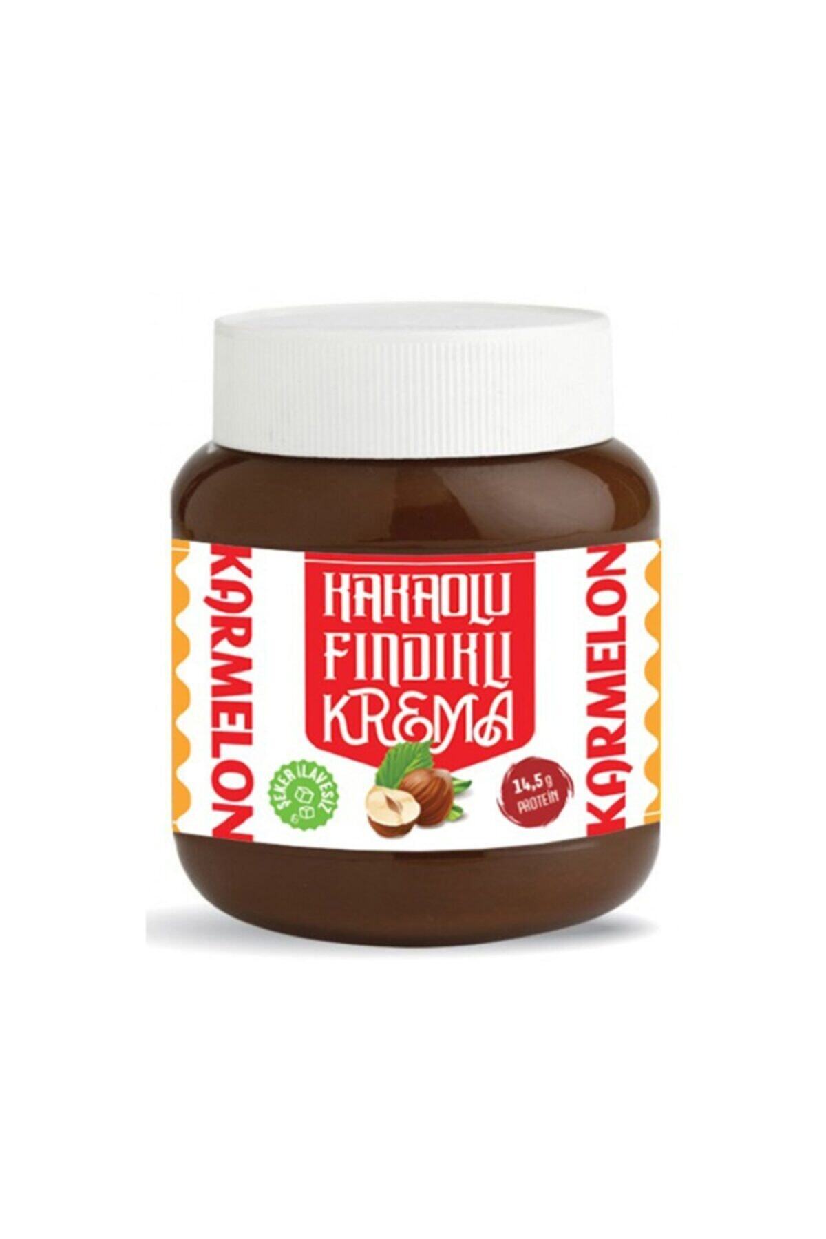 KARMELON Şeker İlavesiz Kakaolu Fındıklı Krema