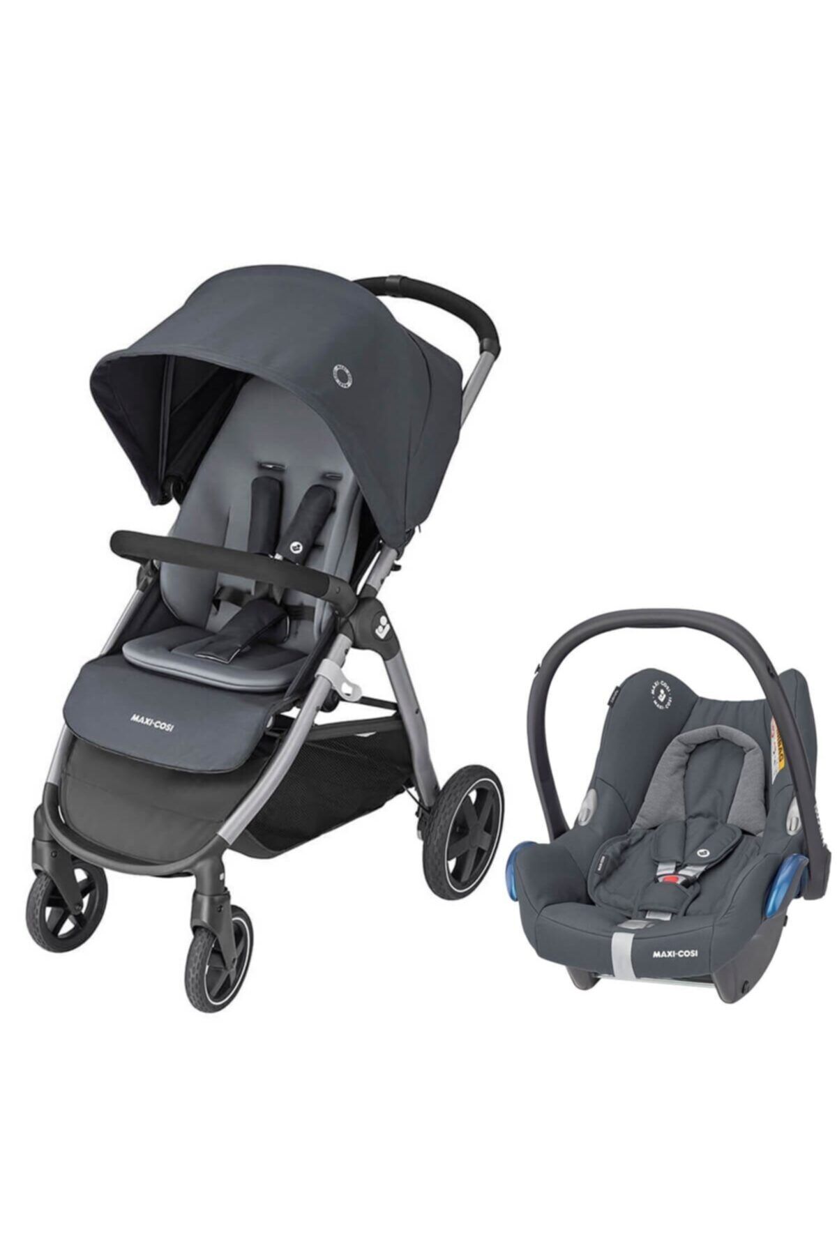 MAXİCOSİ Gia Travel Sistem Bebek Arabası / Essential Graphite