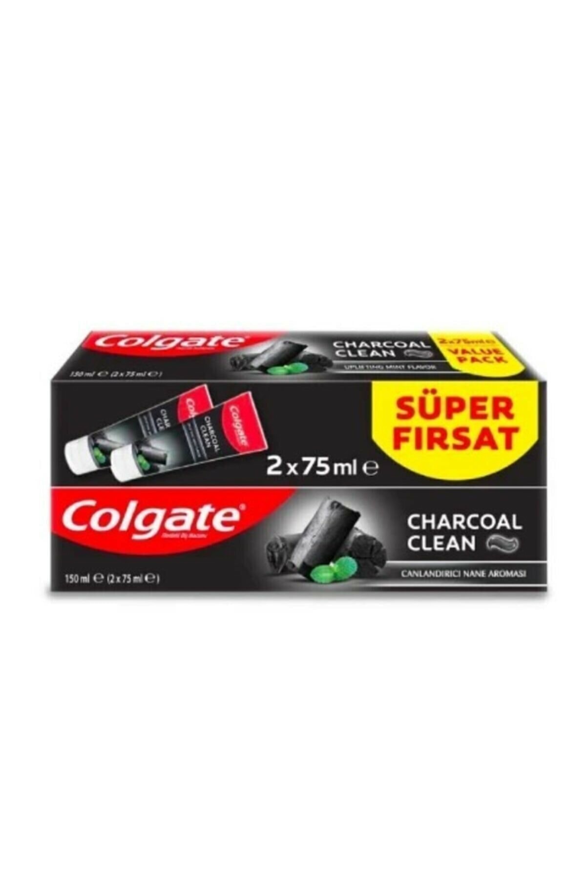 Colgate Kömürlü Diş Macunu Charcoal Clean 2'li Fırsat Paketi