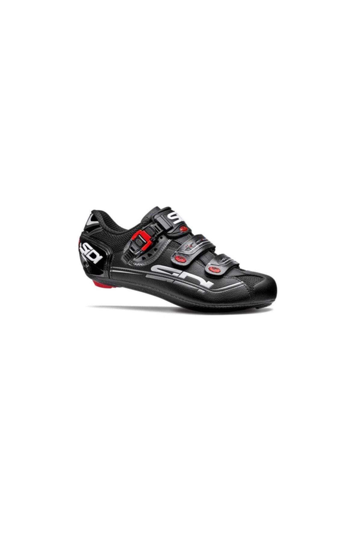 Sidi Genius 7 Mega Geniş Kalıp Yol Ayakkabısı Siyah 42