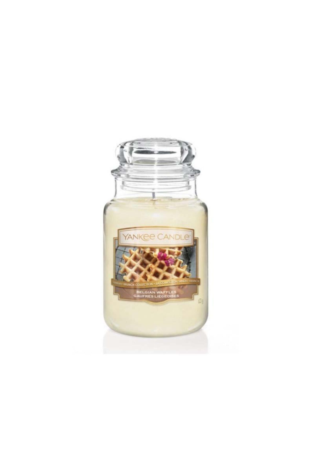 Yankee Candle 1611843e Büyük Klasik Mum Belgian Waffles