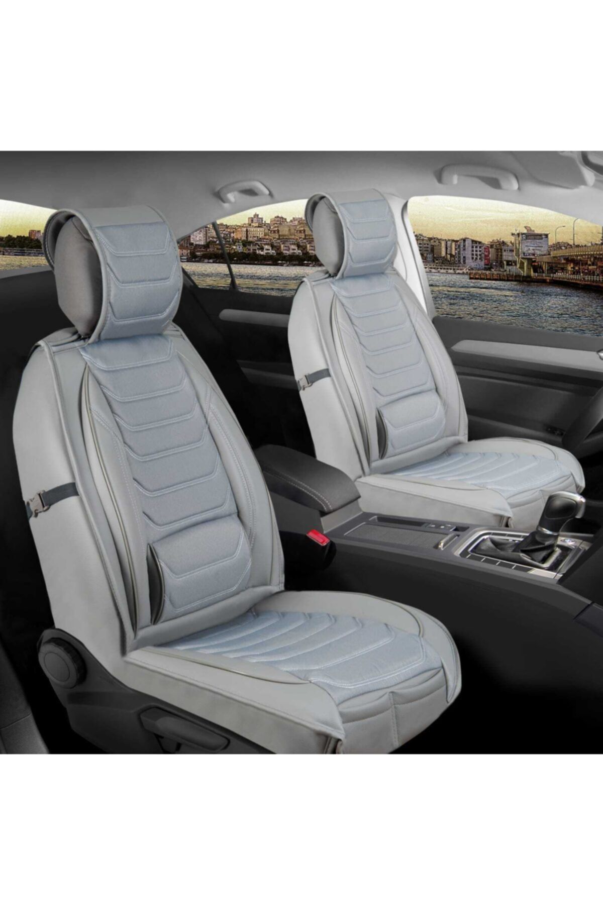 stiloto Antalya Fiat Egea Uyumlu Oto Koltuk Kılıfı 5li Set Premium Deri (hediyeli+terletmez)