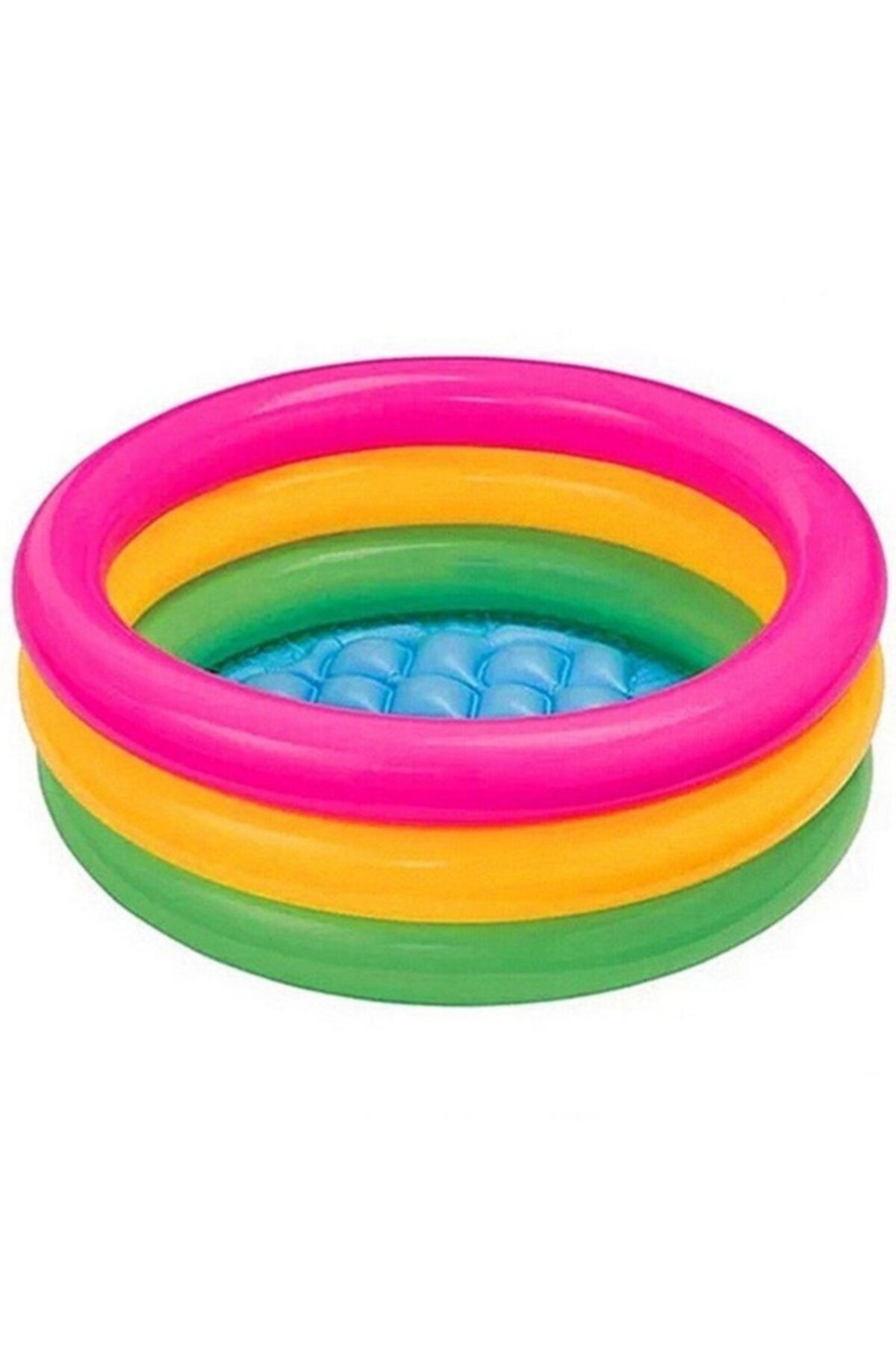 Intex Yılın Ilk Fırsatları - Sunset Yumuşak Tabanlı Çocuk Havuzu 57107 - ™ Beyaz At®