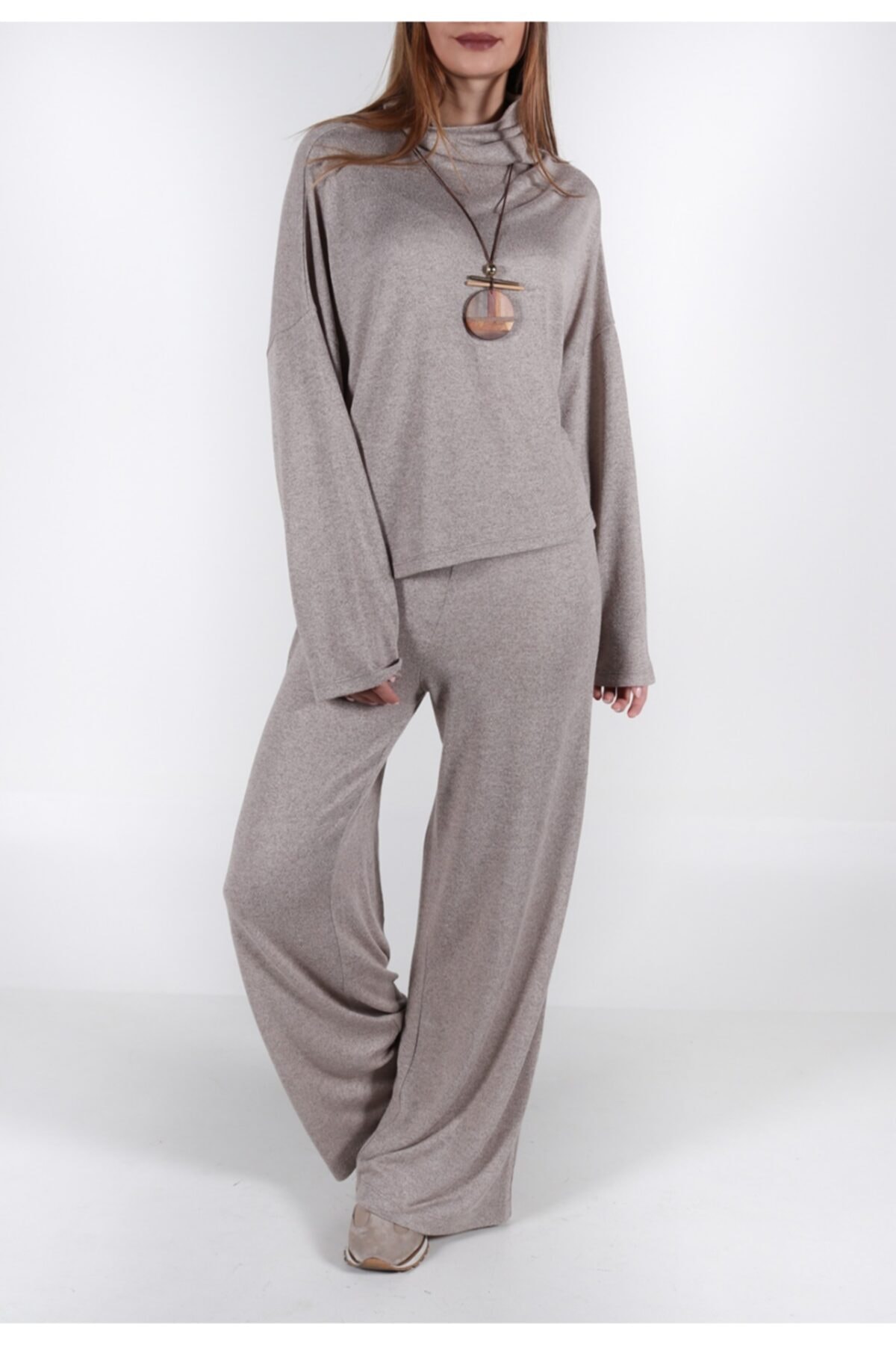 LAOTONG Vizon Yumuşak Dokulu Triko Takım