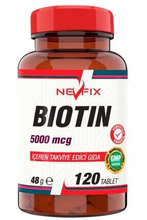 Biotin 5000 mcg 120 Tablet Image 0