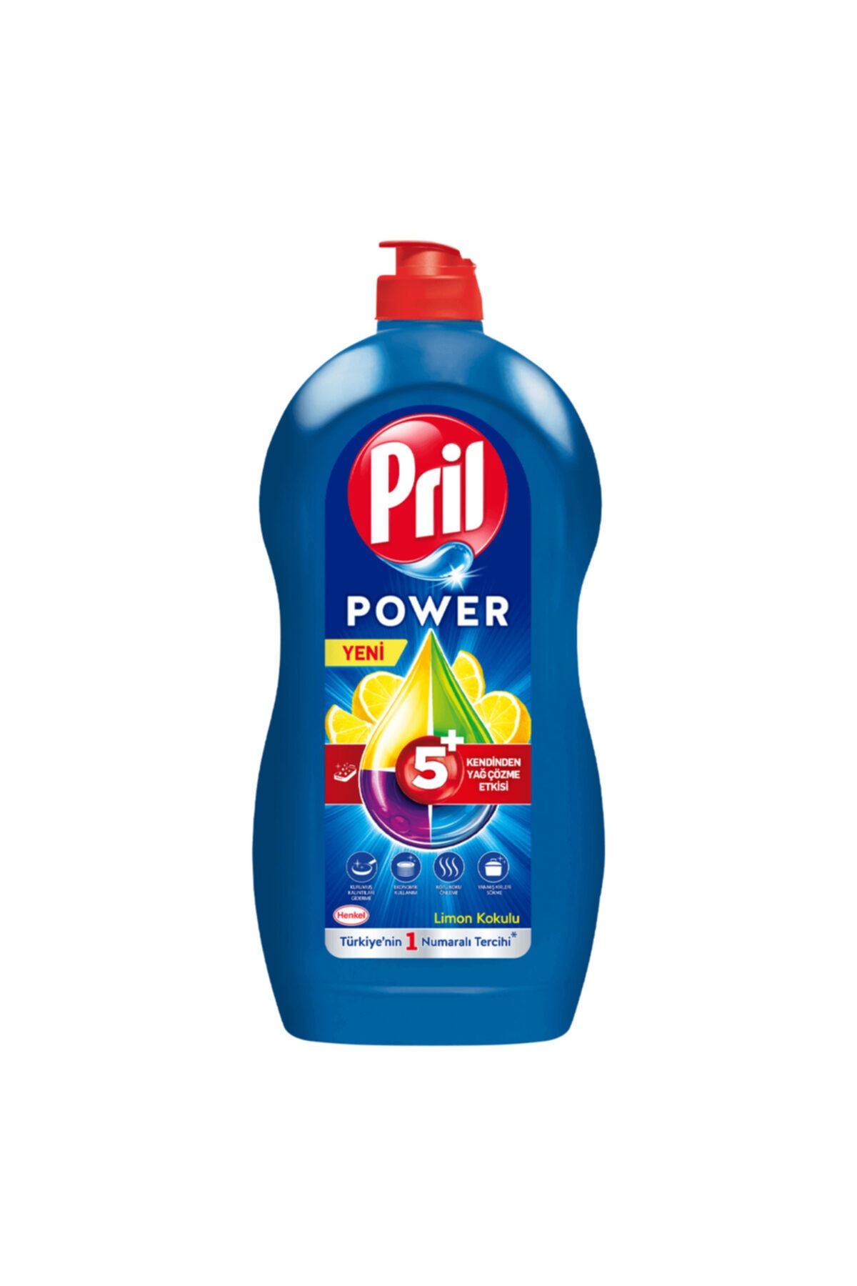Pril Power Sıvı Bulaşık Deterjanı Limon 1350 gr