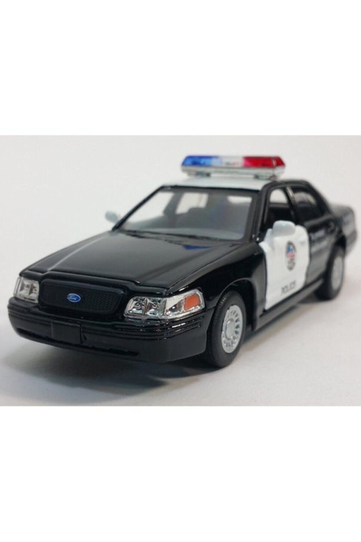 Kinsmart Ford Crowm Victoria Polis Diecast Polis Arabası