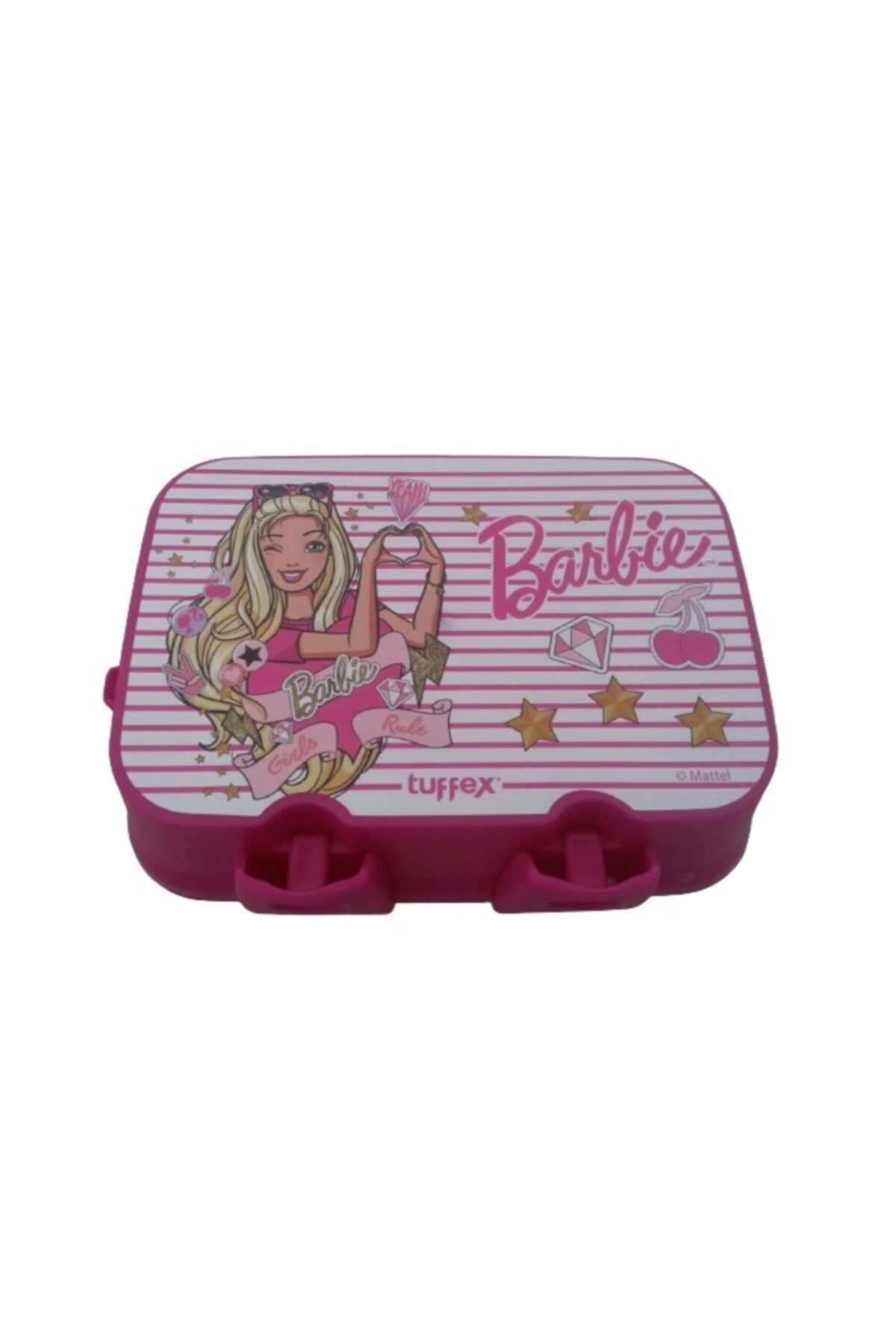 5DM Lisanslı Barbie Master Lunch Box Plastik Beslenme Kabı Kutusu