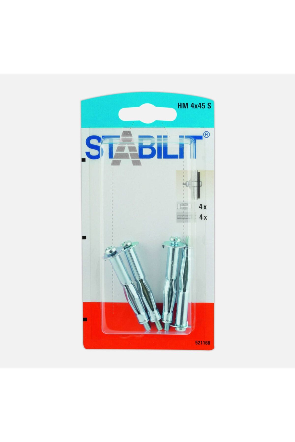 Stabilit Metal Dübel 4x38