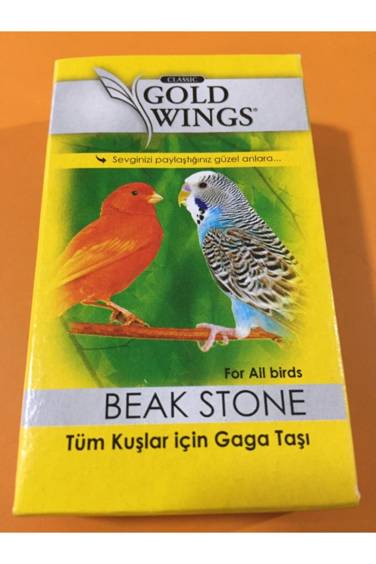 Gold Wings Muhabbet Kuşu Gaga Taşı