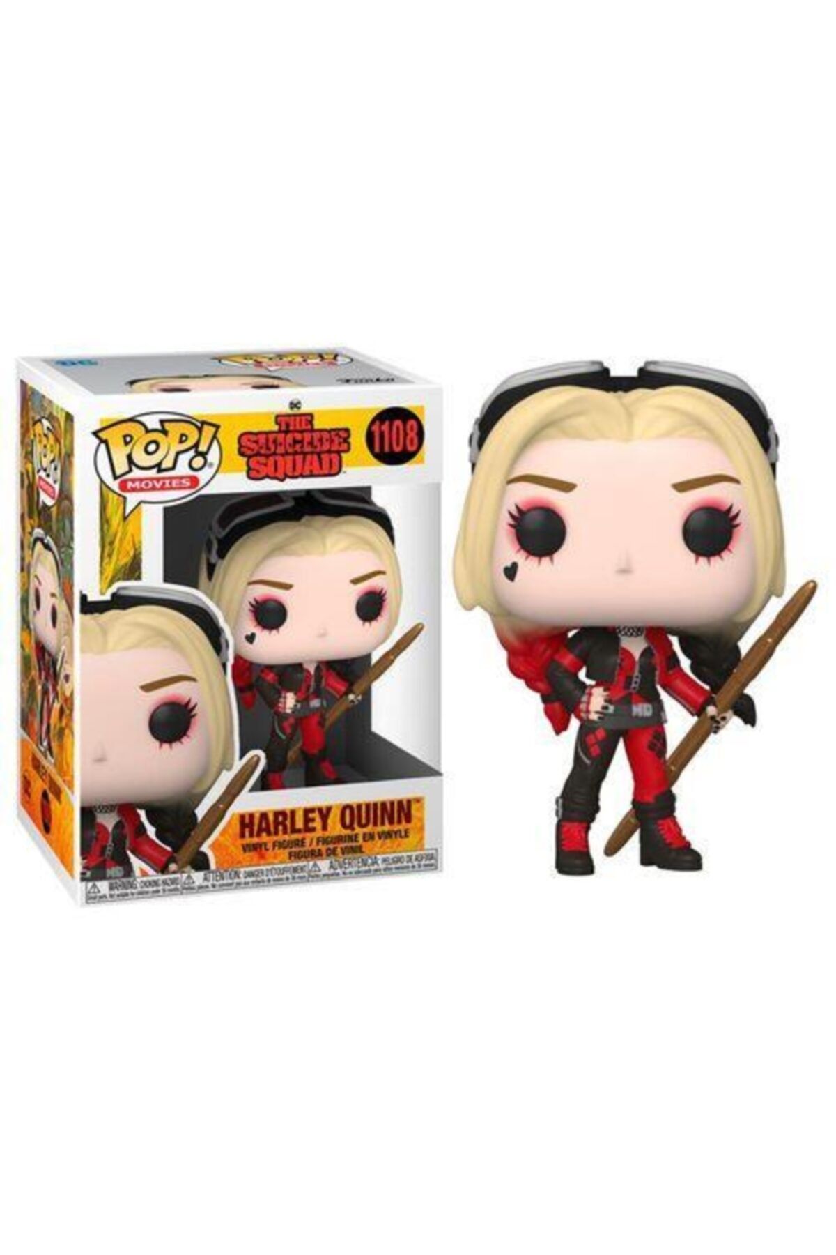 Funko Pop Dc The Suicide Squad - Harley Quinn Bodysuit Figürü