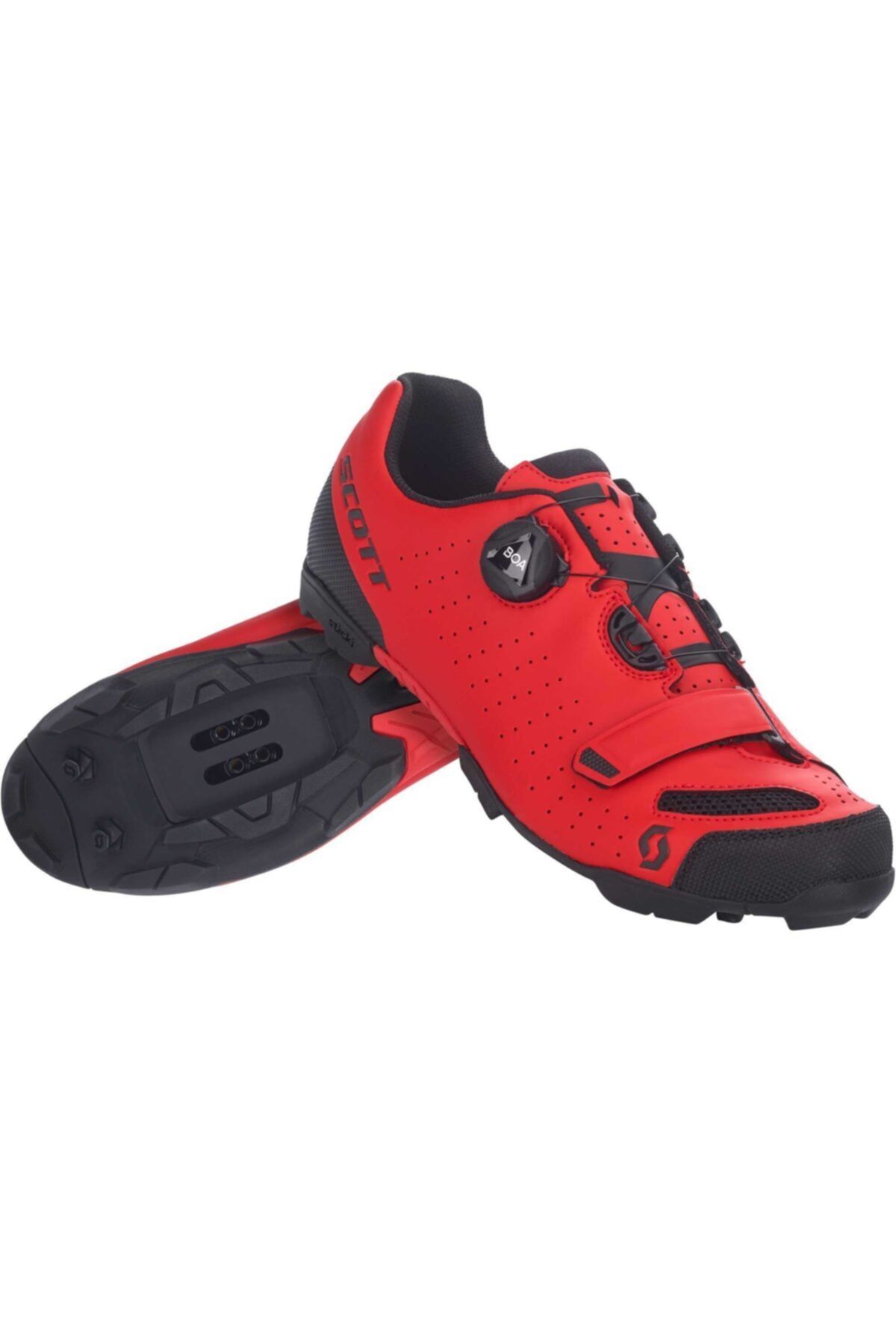 SCOTT Comp Boa Mtb Ayakkabı Kırmızı-siyah 41