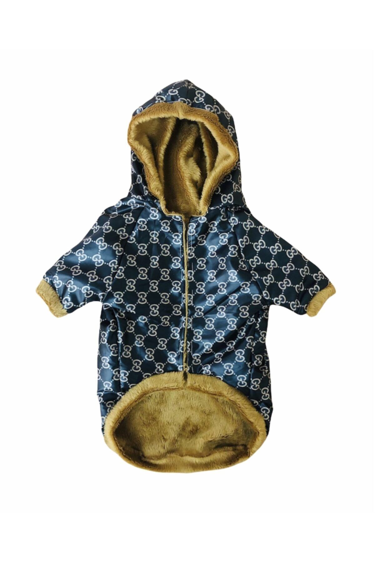 Barneystore Kedi Köpek Içi Kürklü Mont Yağmurluk