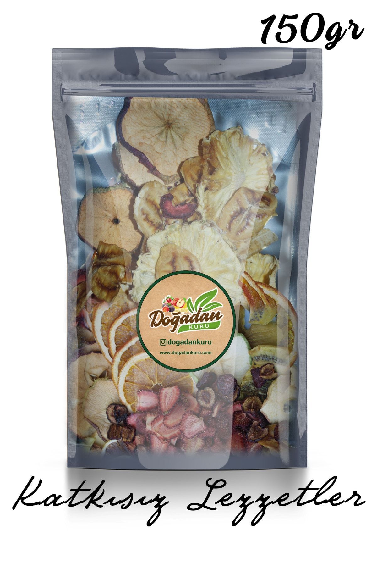 doğadankuru Karışık Gurme Kuru Meyve Paketi 150 gr