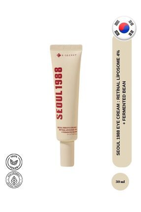 Seoul 1988 Eye Cream Retinal Liposome 4%+fermented Bean 30ml - Yaşlanma Karşıtı Göz Kremi Image 0