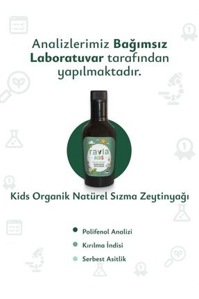 Kids Yüksek Polifenollü Naturel Sızma Zeytinyağı -250ml Image 0