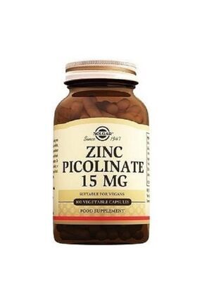 Zinc Picolinate 15mg 100 Kapsül Image 0