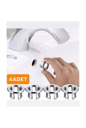 Krom Lavabo Yüzüğü 4 Adet Image 0