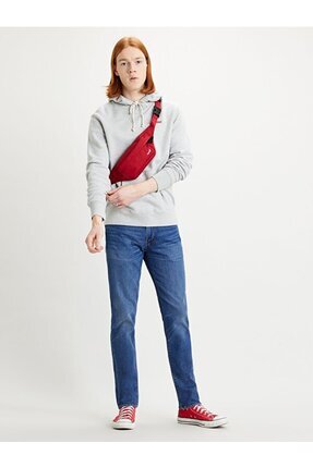 Erkek Slim Fit Kot Pantolon - Günlük Kullanım Image 0