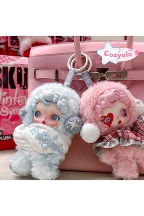 Pop Mart Skullpanda winter symphony çanta charmı peluş,labubu,sonny angel, Image 0