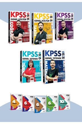 2026 KPSS Genel Yetenek Genel Kültür Soru Bankası Seti Tamamı Çözümlü Yargı Yayınları Image 0