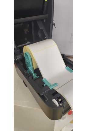 150 X 100 KUŞE BARKOD ETİKET 1 RULO (300) ADET 40 LIK KUKA (RİBON İLE BASKI YAPILABİLİR) Image 0