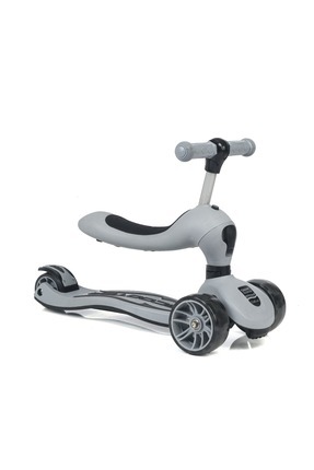 Smart Oturaklı Çocuk Scooter 3 Tekerlekli Işıklı Scooter Yükseklik Ayarlı 2-5 Yaş Image 0