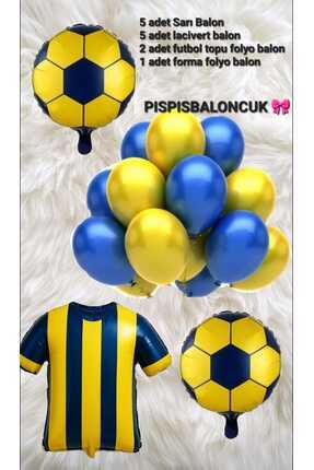 Fenerbahçe Temalı Balon Seti – Sarı Lacivert Balon ve Parti Süsleri, Doğum Günü ve Maç Kutlamaları Image 0