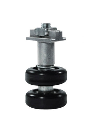 Cam Balkon Tekerlekleri Metal Düz Kertiksiz Model Rulmanları 1 Kalite Image 0
