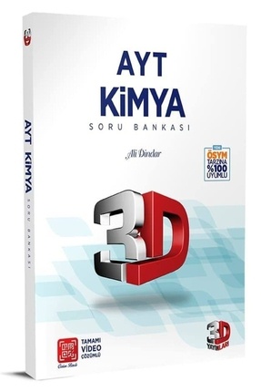 3d Yayınları Ayt Kimya Soru Bankası Image 0