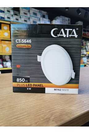 CT-5646 9W Ayarlanabilir Slim LED Panel Spot Sıva Altı Armatür Metal Kasa 3200K Günışığı Image 0