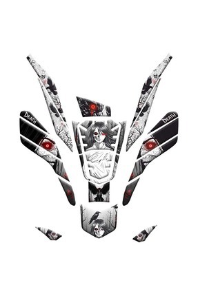 HONDA PCX 2021 - 2024 UYUMLU TANK PAD SET 014 Image 0