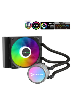 Skadi V2 120 ARGB 120mm Sıvı İşlemci Soğutucusu AM5 ve LGA1700 Uyumlu Image 0