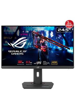 ROG STRİX XG259QNS 24.5'' 380Hz 0.3 ms Full HD Adaptive Sync IPS Esport Gaming (Oyuncu) Monitör Image 0