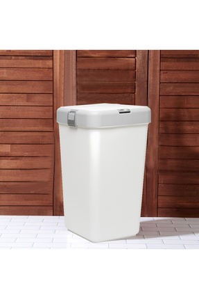 Mono Çamaşır Sepeti - Beyaz - 40 lt Image 0