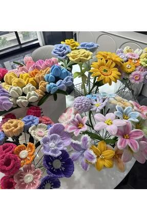 100lü Şönil, Eğitici Şönil, Tüylü Tel, Peluş Tel, kadife şönil, el işi malzemesi 30cm bordo Image 4