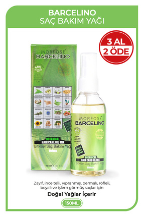 Barcelino Saç Bakım Yağı 150 ml Image 0