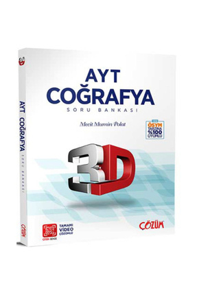 Ayt Coğrafya 3d Soru Bankası Image 0