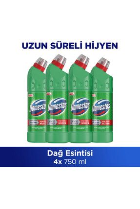 Çamaşır Suyu Yoğun Kıvamlı Maksimum Hijyen Dağ Esintisi 750 ml x4 Adet Image 0