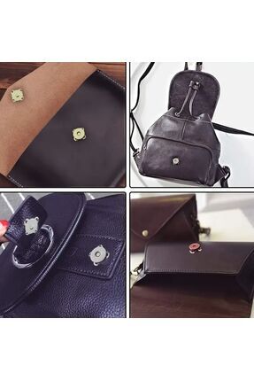 Mıknatıslı Dikilebilen Çıtçıt, Kıyafet Çıtçıtı, Çanta Çıtçıtı, Cüzdan Çıtçıtı 10 adet Image 4