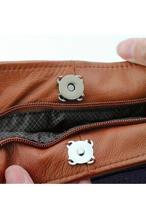 Mıknatıslı Dikilebilen Çıtçıt, Kıyafet Çıtçıtı, Çanta Çıtçıtı, Cüzdan Çıtçıtı 10 adet Image 5