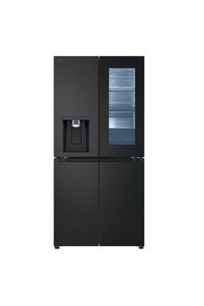 GC-G22FFQYJ 508 Lt. E Enerji Gardırop No Frost Mat Siyah Buzdolabı Image 0