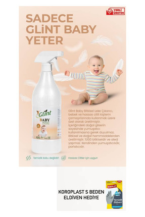 Baby 1 litre %100 bitkisel çamaşır leke çıkarıcı bebek genel temizleyici sertifikalı Image 0