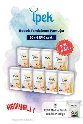 9 AL 8 ÖDE 60'lı Bebek Temizleme Pamuğu ve Rosie Pamuk hediye Image 0