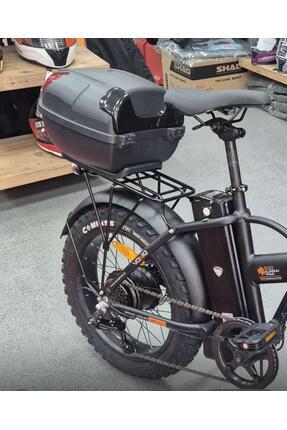 Elektrikli Bisiklet -Fat Bike E-bike arka çanta Kilitli Siyah Kilitli e-bike port çanta 19 litre Image 7