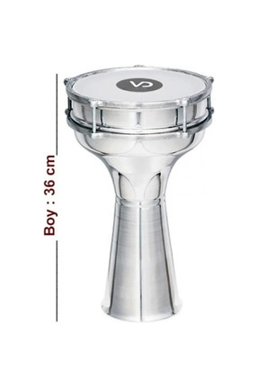 104AL - Alüminyum Klasik Düz Darbuka Image 0