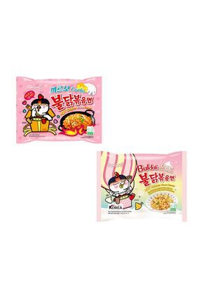Carbo Buldak Noodle & Buldak Creamy Carbonara 2adet Kore Helal Image 0