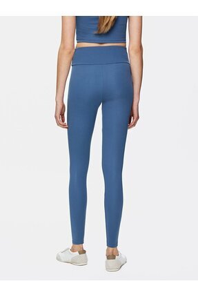 Basıc Slım Mavi Tayt Image 2